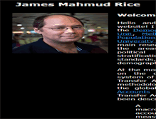 Tablet Screenshot of jamesmahmudrice.info